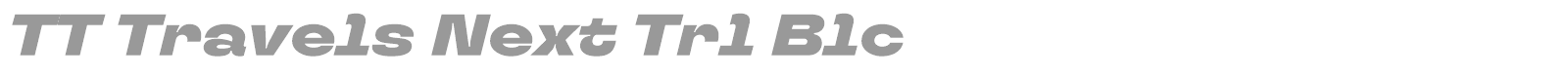 TT Travels Next font preview